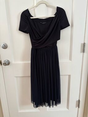 paige knit dress Paige Striped Knit Bodycon Midi Dress Beige / Large main image 1